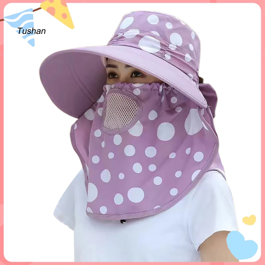 Mũ Rộng Vành Chống Nắng Chất Liệu Cotton Có Thể Gấp Gọn Thời Trang Đi Biển Cho Nữ