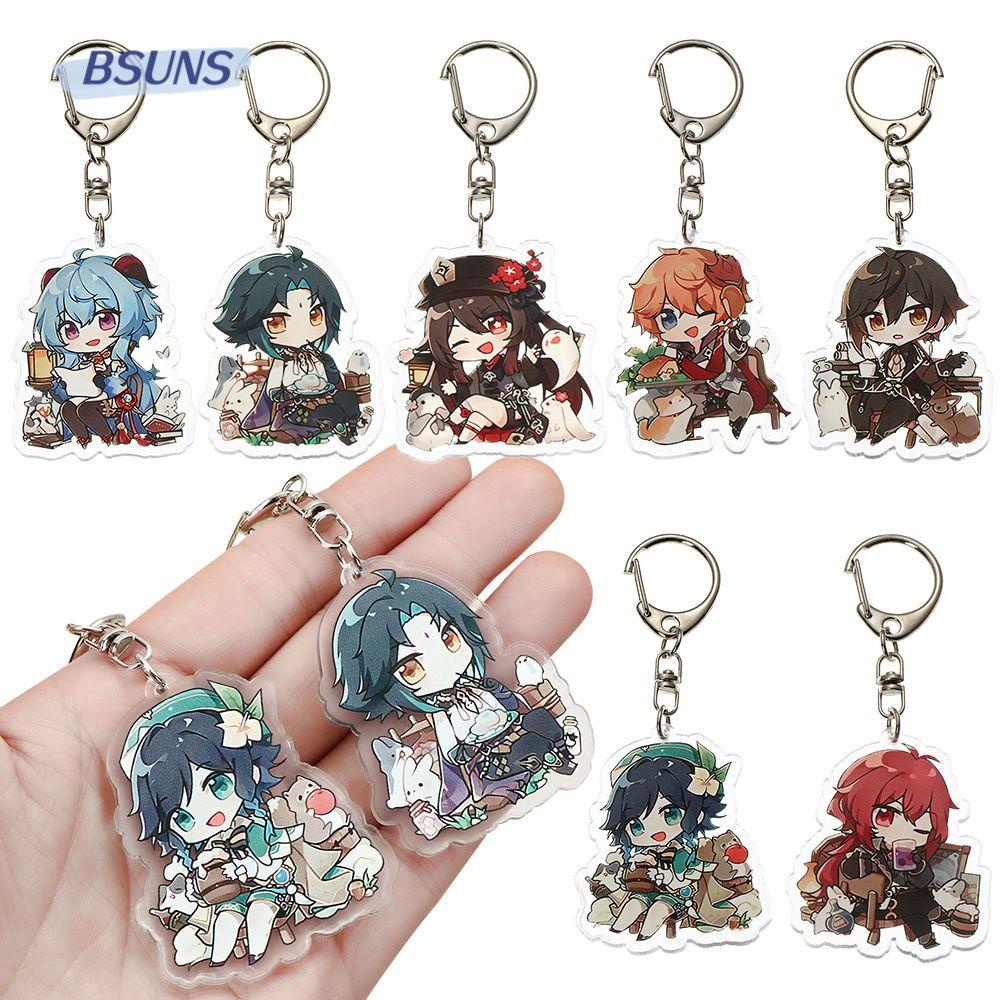 Giá Đỡ Chìa Khóa Xe Hơi Họa Tiết Anime Nhật Bản Vui Nhộn