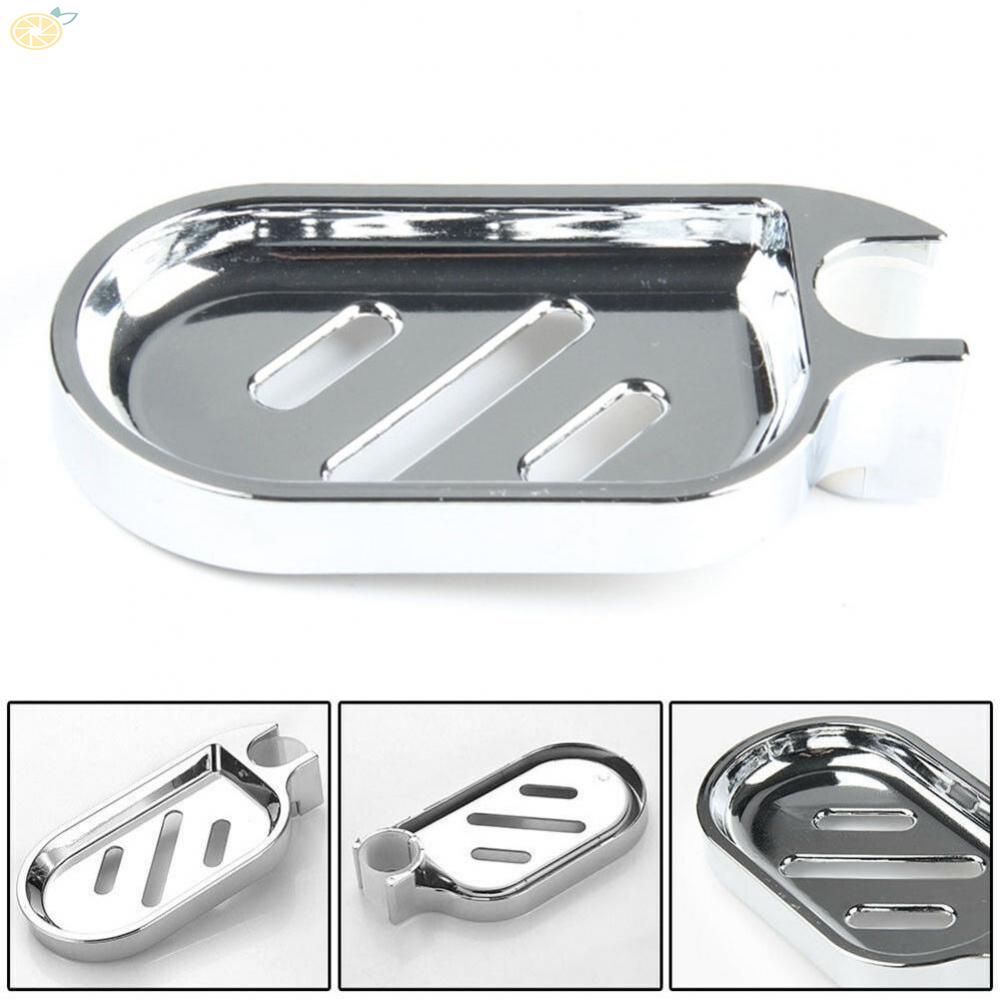 【VARSTR】Soap Dish Wear-resistant 1pcs ABS Material Chrome-plated Clean Durable