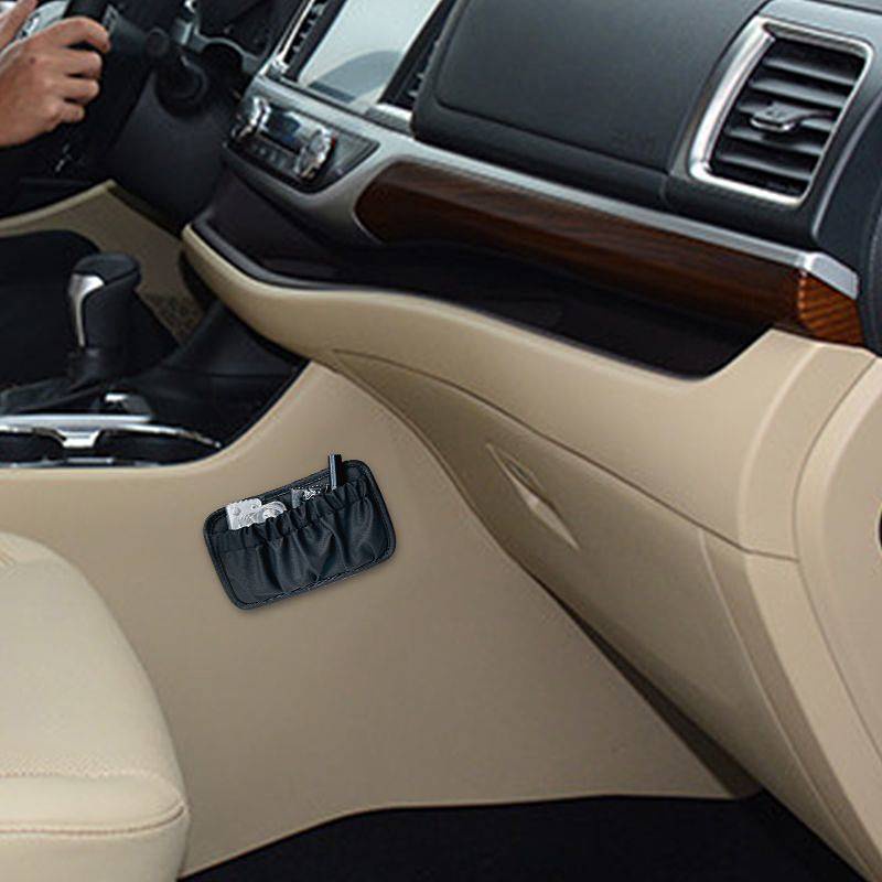 Car Storage Box of Leather Storage Box Seat Multifunctional Vehicle Pouch Mobile Phone Bag Hanging Storage Bag Put for Car Interior hLnC