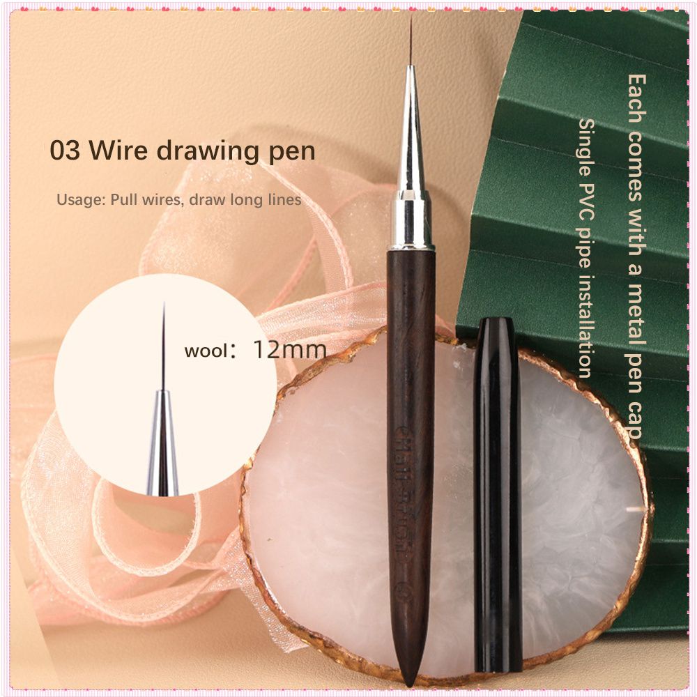 Móng Tay Nghệ Thuật Nhật Bản Phong Cách Chức Năng Bút Màu Tím Gỗ Đàn Hương Sơn Gradient Ren Quang Trị Liệu Bàn Chải Làm Móng Tay Công Cụ Cho Móng Tay Cửa Hàng Togo