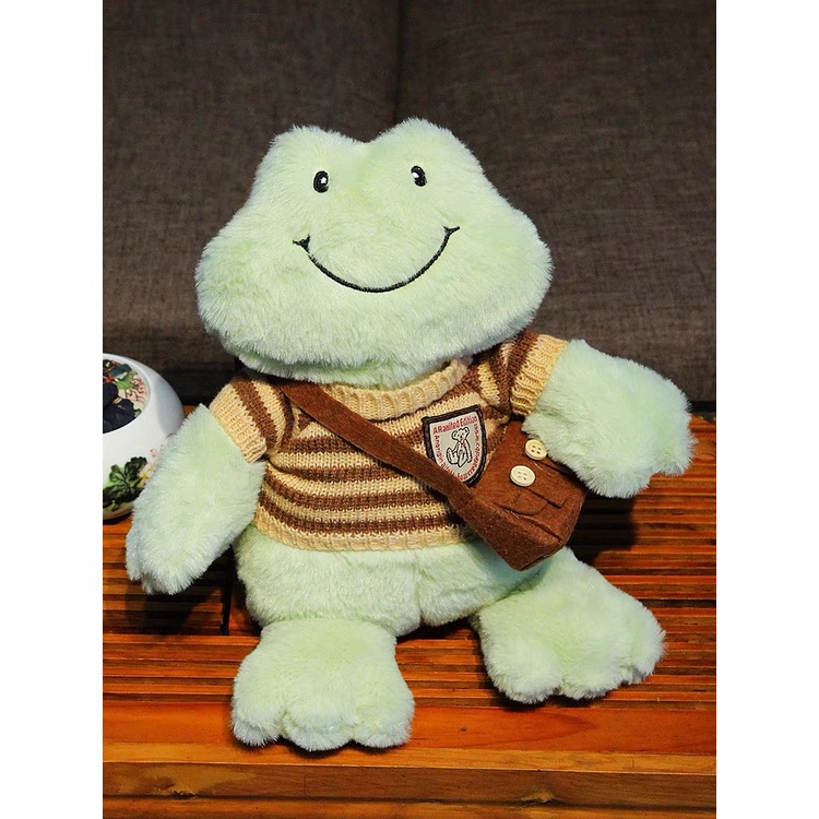 Thú Nhồi Bông Hình Ếch Hoạt Hình Xinh Xắn AIXINI