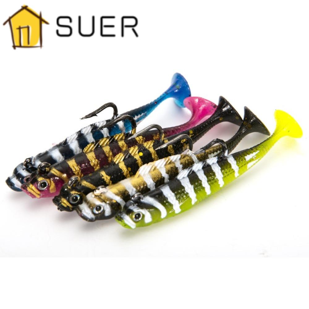 Set 3 Mồi Câu Cá Mềm 6cm 5.5g Chuyên Dụng