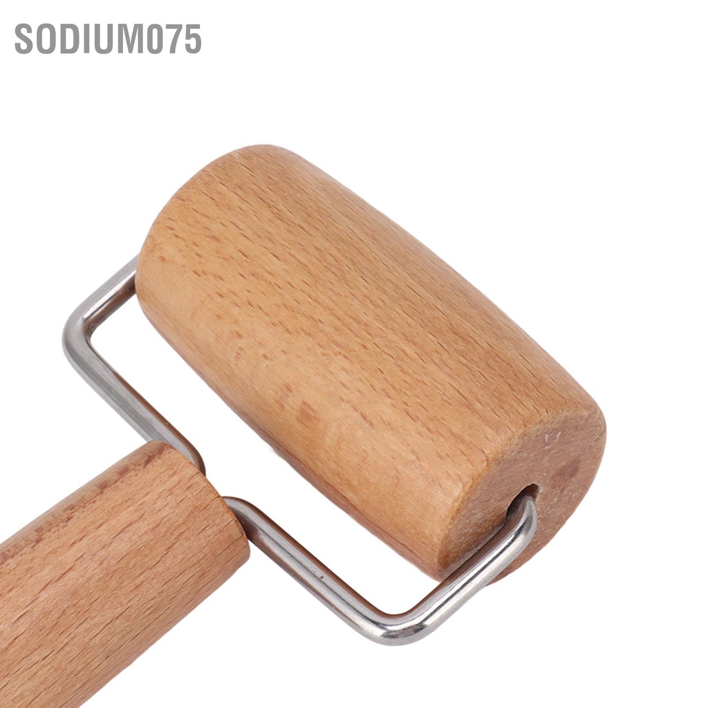 Sodium075 Bột Làm Bánh Con Lăn Gỗ Nhỏ Cán Không Dính Cho Nướng Pizza Đồ Dùng Nhà Bếp Tại