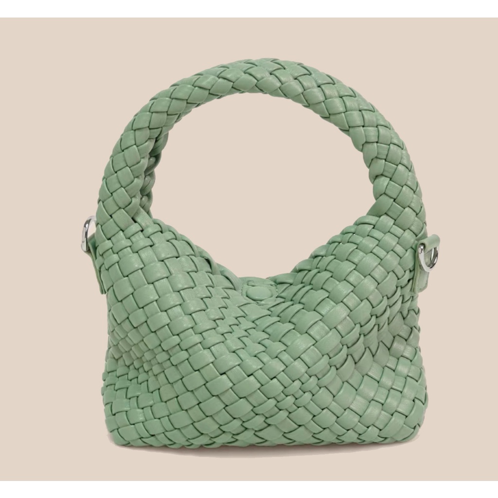 Túi Đeo Vai / Kẹp Nách Đan Tay Phong Cách Niche Mẫu Mới 2023 Thời Trang Cho Nữ