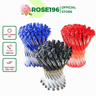 Bút bi nước thân trơn rose196 🍁freeship🍁