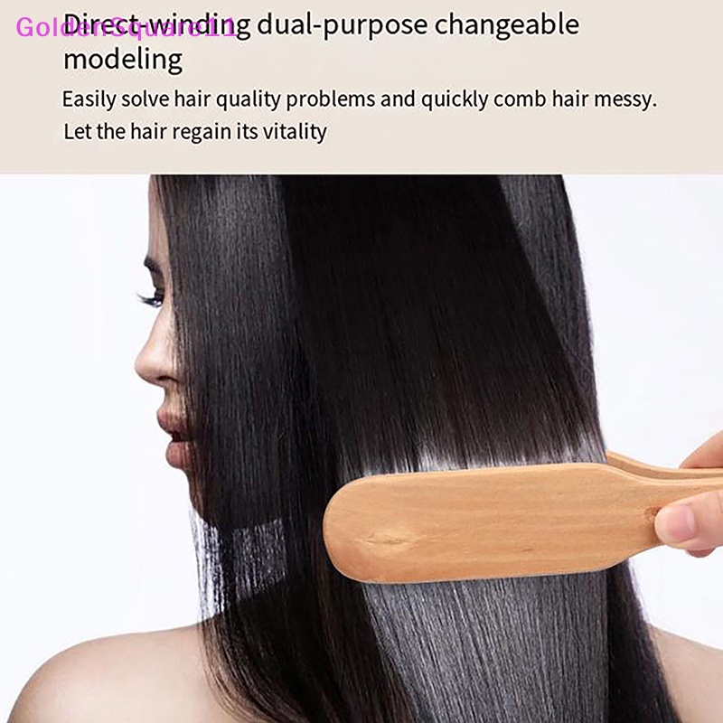 Lược Đôi Chải Thẳng Tóc Chuyên Nghiệp Thiết Kế Hình Chữ V Tiện Dụng