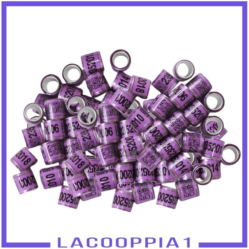 Set 100 Vòng Đeo Chân Hình Chim Bồ Câu Màu Trắng 1 #