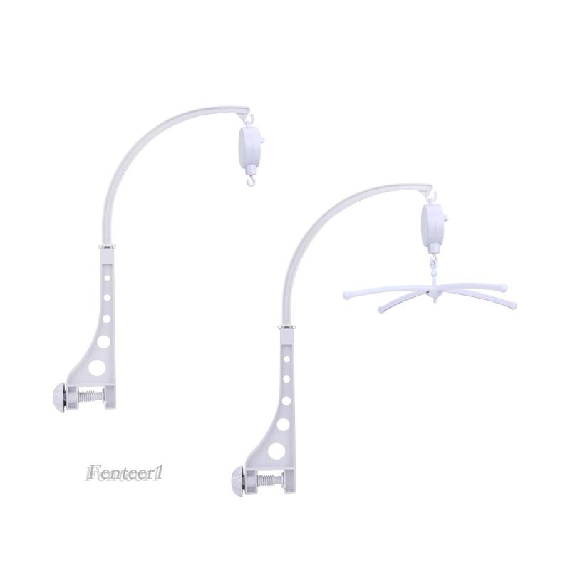 [Fenteer1] Giá Đỡ Chuông / Hộp Nhạc Xoay 50cm Gắn Nôi Em Bé Sơ Sinh