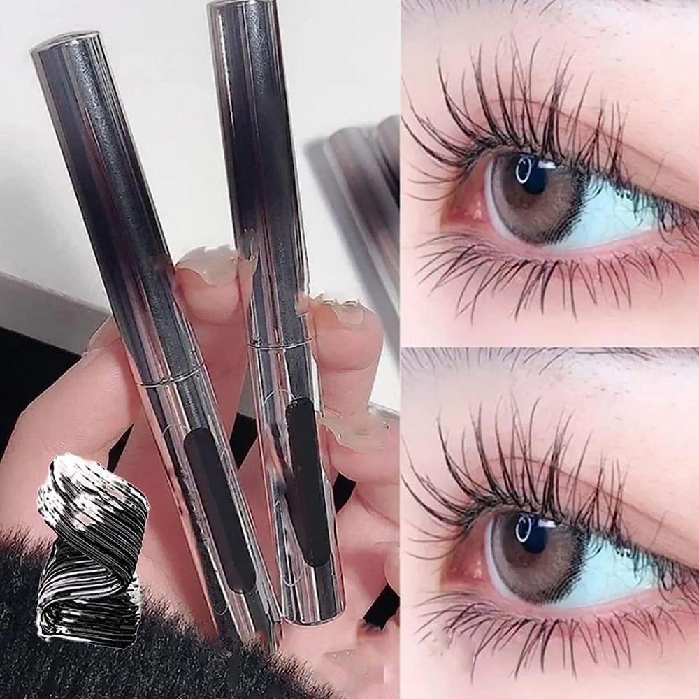 NIUYOU Mascara Kim Loại Không Nhòe Chuốt Dài Mi
