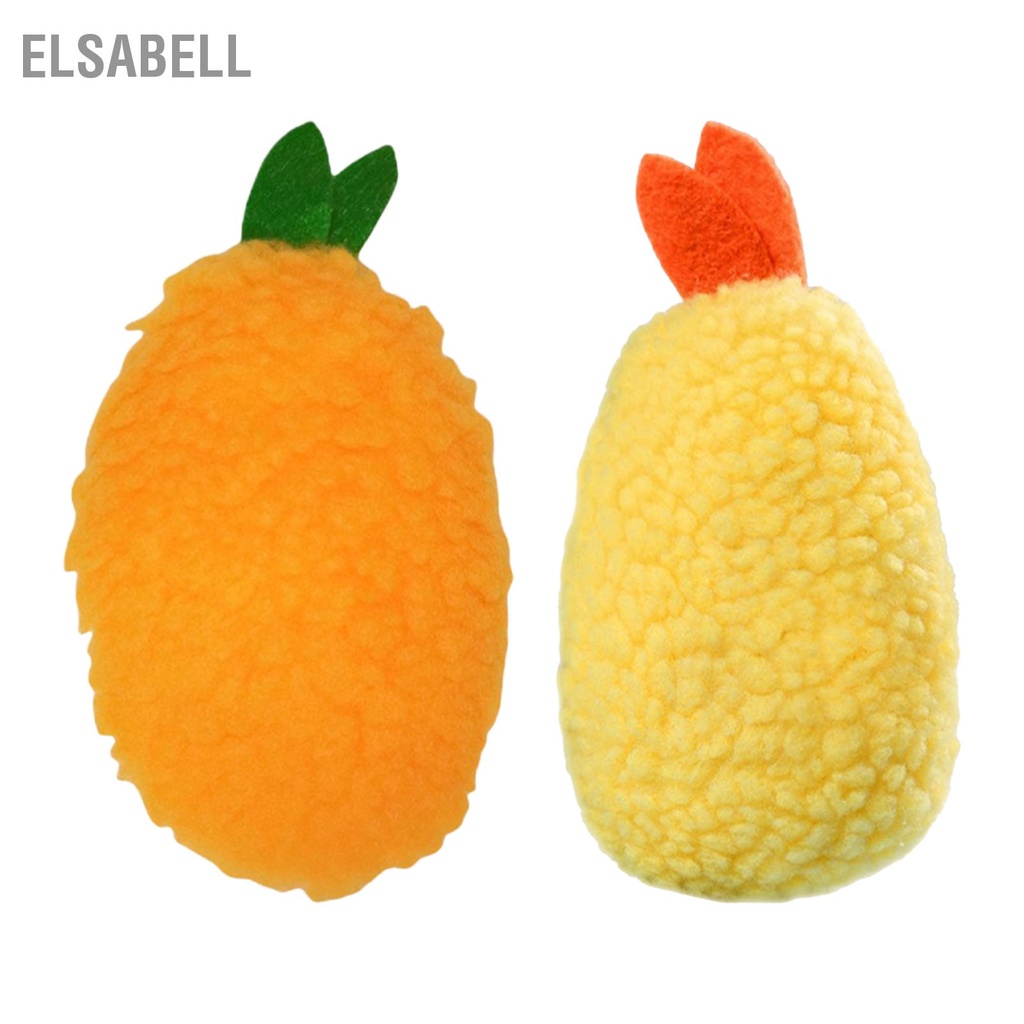 Đồ chơi nhồi bông kiểu dáng tôm chiên xinh xắn cho thú cưng