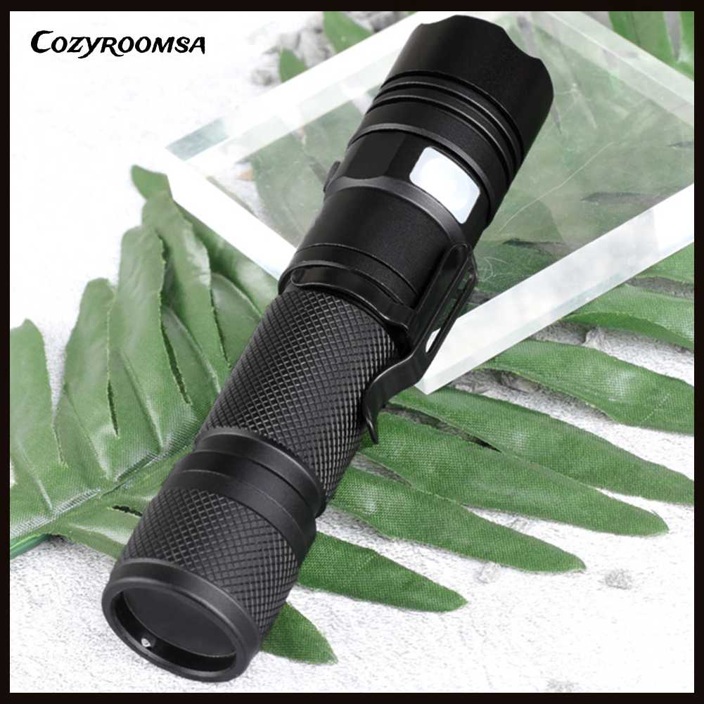 Đèn Pin LED XHP50 800LM 5 Chế Độ 1200mAh Sạc USB Tiện Dụng