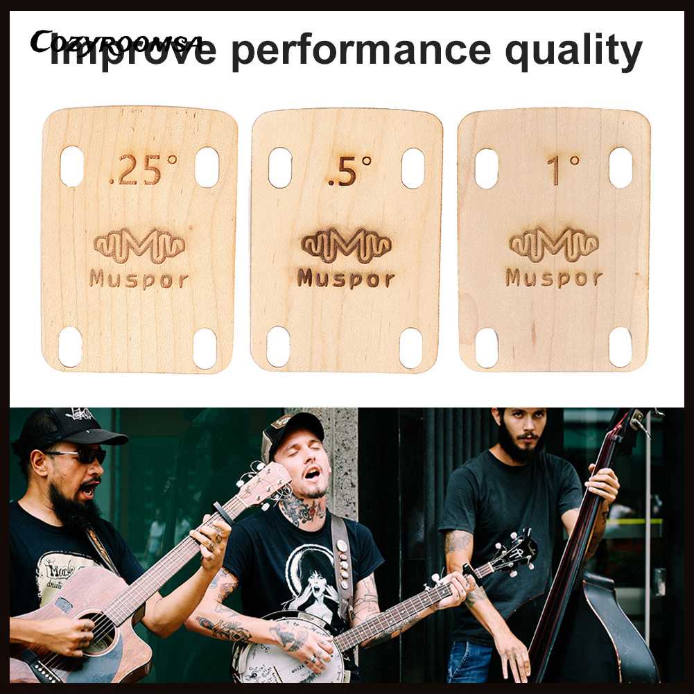 Set 3 Đệm Cổ Đàn Guitar Điện Tiện Dụng