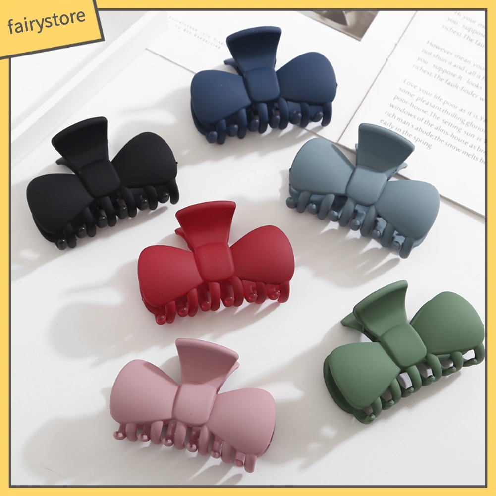 Kẹp Tóc Đính Nơ Màu Sắc Ngọt Ngào Thời Trang Cho Nữ