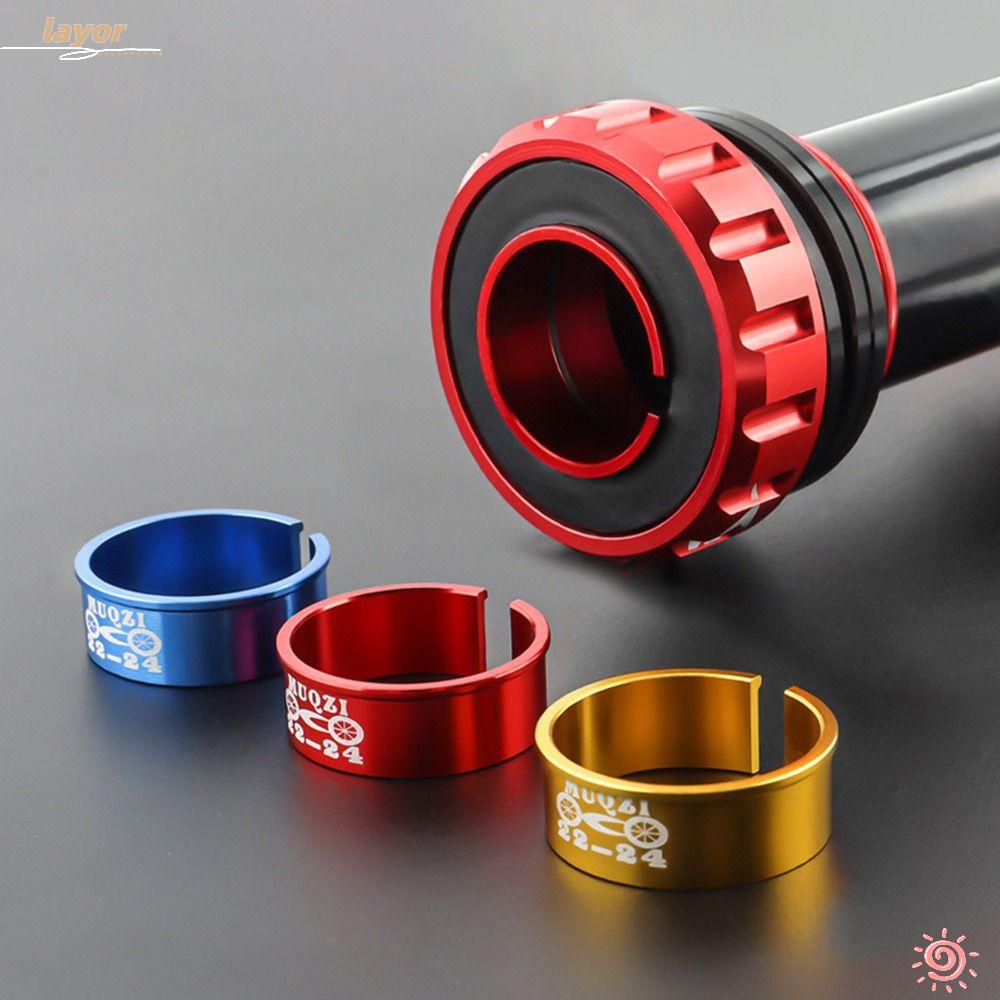 1 Bộ Vòng Chuyển Đổi Đáy Giá Đỡ Ngoài Trời 24mm Sang 22mm Bằng Hợp Kim Nhôm