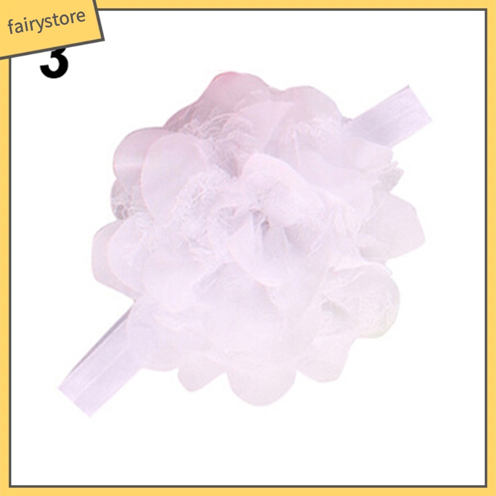 Băng Đô Hoa Co Giãn Dễ Thương Cho Bé Gái