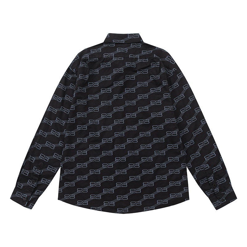 Áo Sơ Mi Unisex Tay Dài Hai B-A 88 Thời Trang Chất Lượng Cao