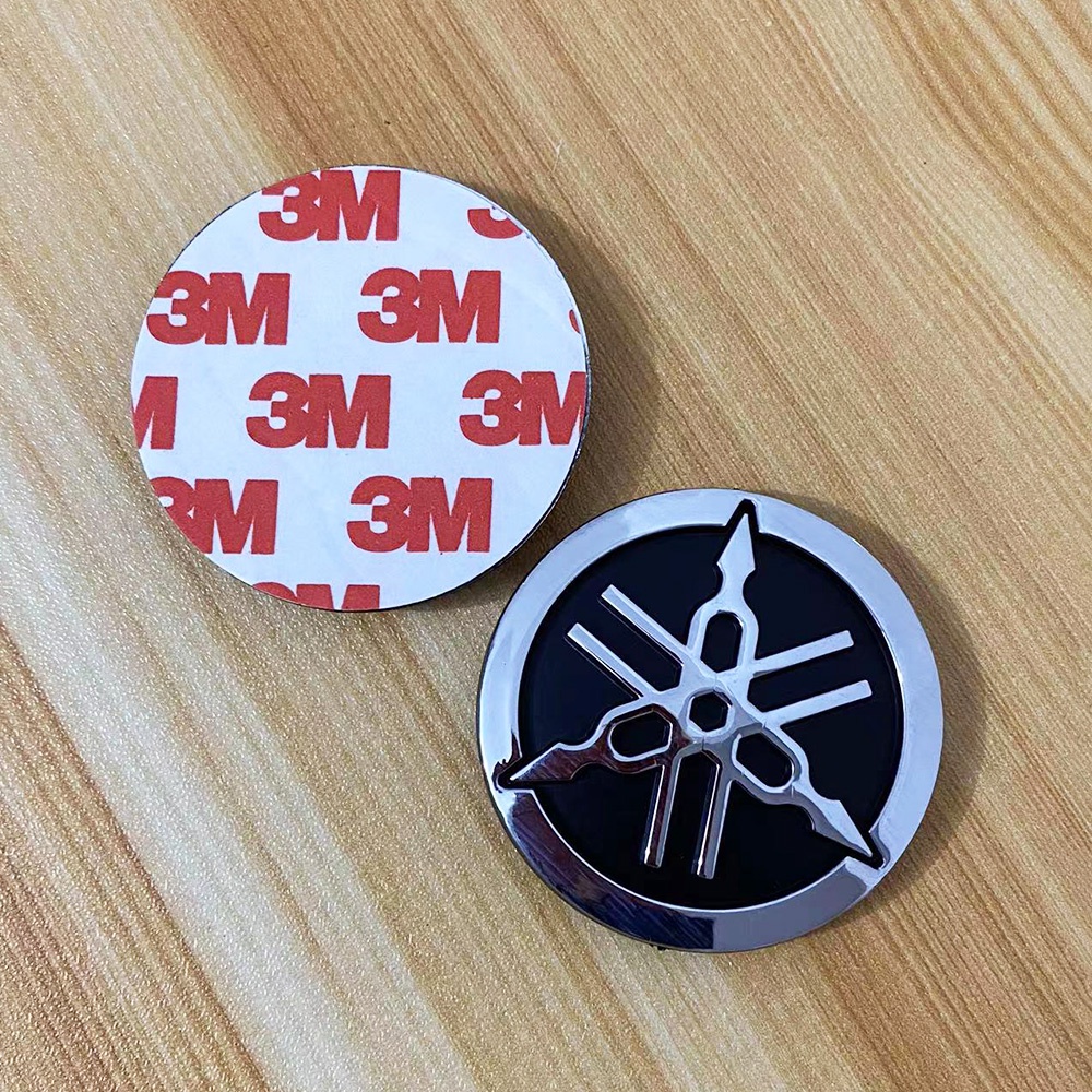 1 Bộ Nhãn Dán Logo 3D Cho Xe Yamaha Emblem Y15ZR Y15 Y16 LC135 NVX FZ150 SRL115 FI Lambang Yamaha