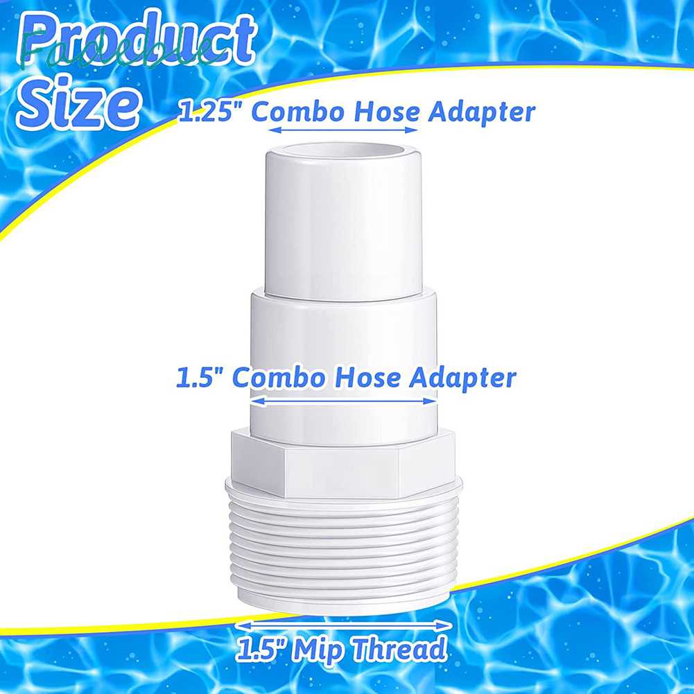 Set 1 / 2 Đầu Lọc Ống Bơm Hồ Bơi Hayward SPX1091Z7 SPX1091Z4