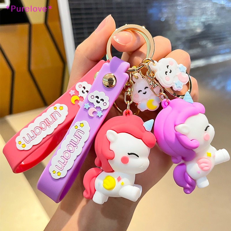 Móc Khóa Hình Kỳ Lân 3D Đáng Yêu Mới