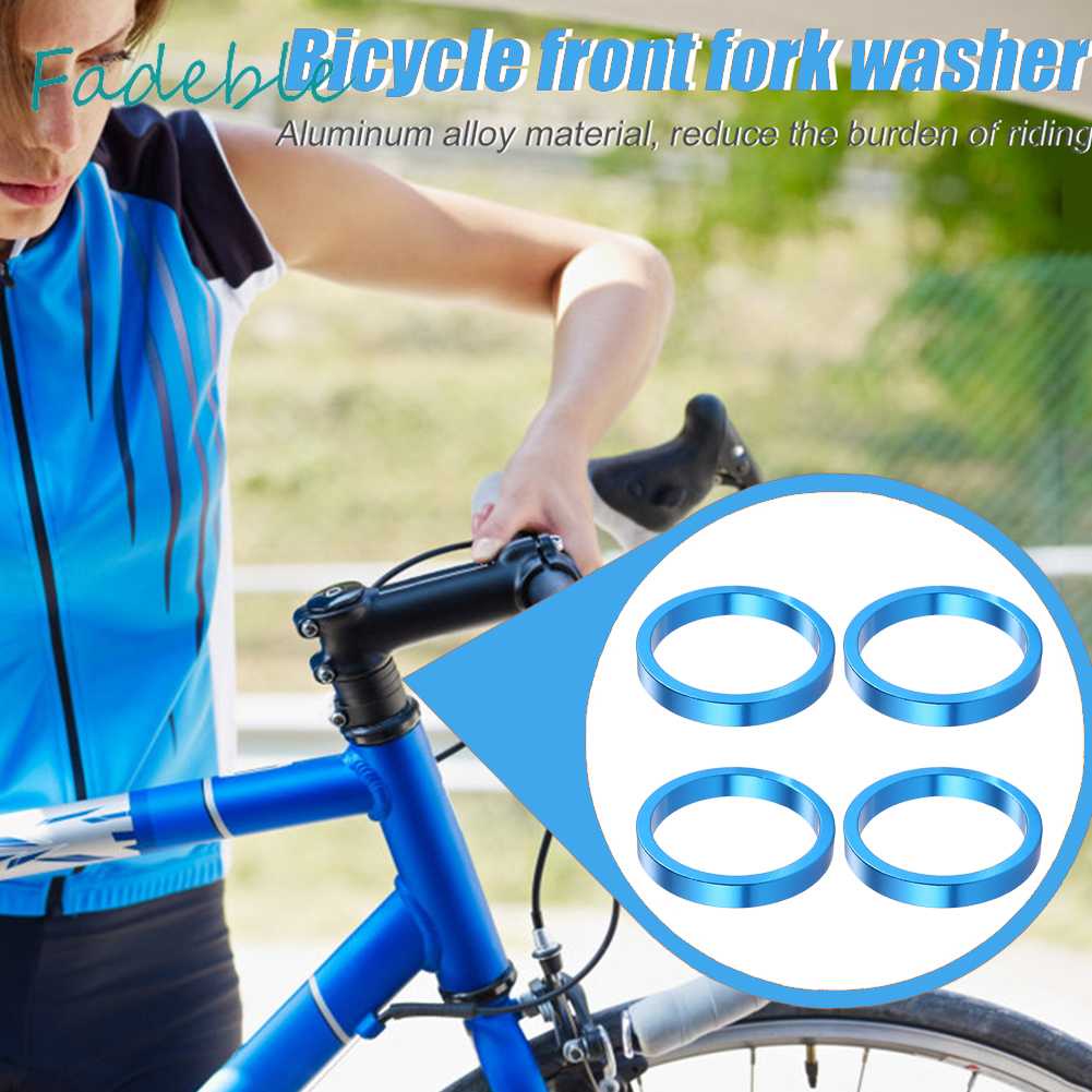 4 Vòng Đệm Phuộc Trước Bằng Nhôm Cho Xe Đạp MTB