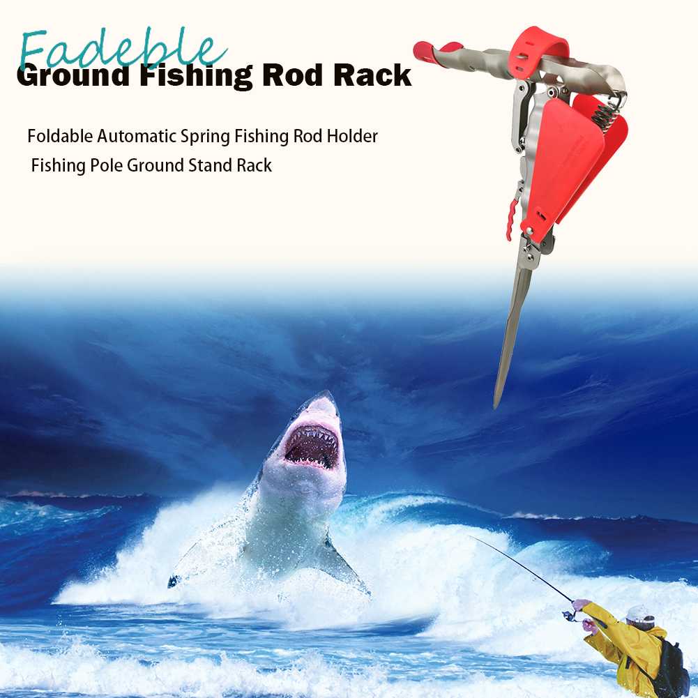 Giá Đỡ Cần Câu Cá Tự Động Có Thể Gấp Gọn Tiện Dụng