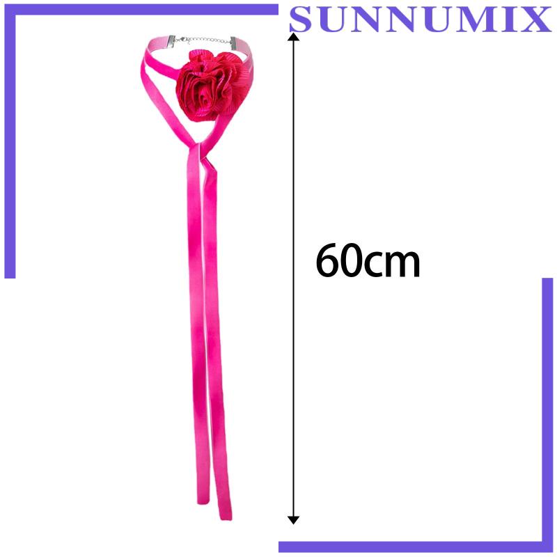 Vòng Cổ Choker Họa Tiết Hoa Thanh Lịch Dành Cho Nữ