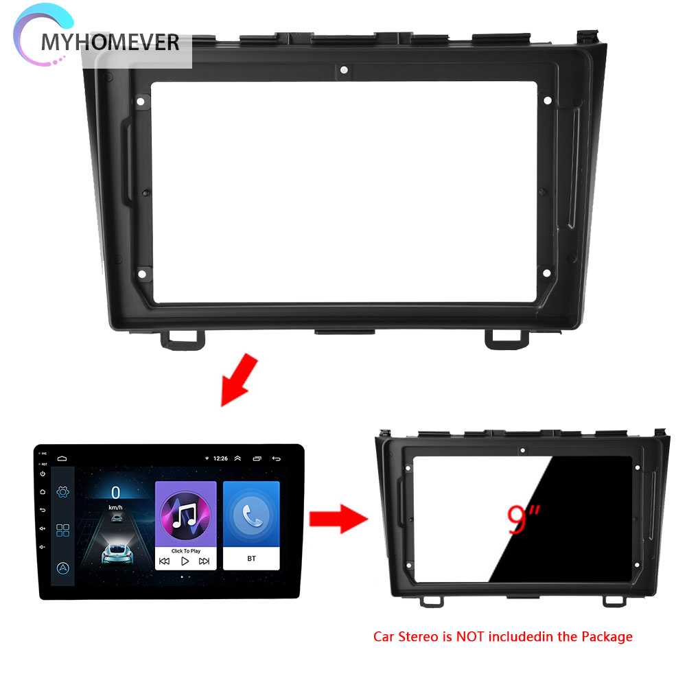 Khung Viền Bảng Điều Khiển Radio 2 DIN Cho Xe Hơi HONDA CR-V 2008