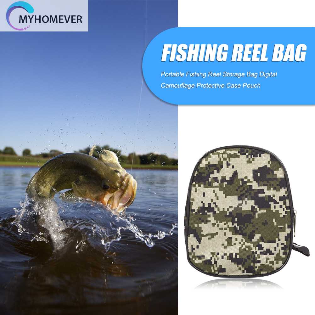 Túi Đựng Bảo Vệ Máy Câu Cá Họa Tiết Rằn Ri