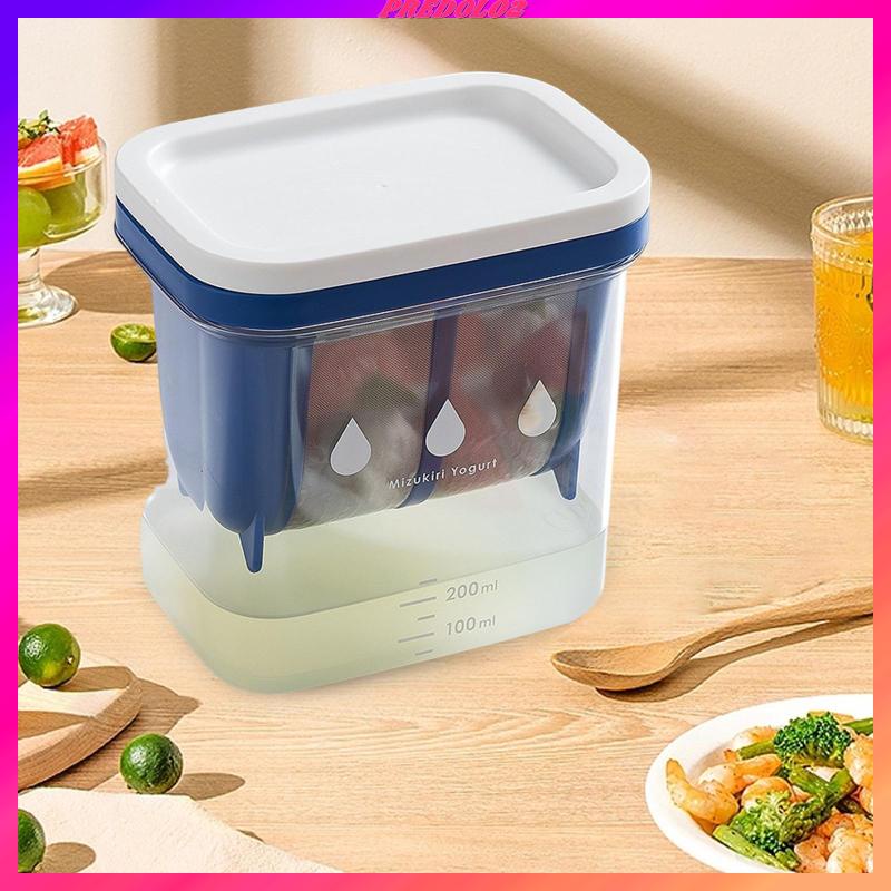 Bộ 2 Dụng Cụ Lọc Sữa Chua Hy Lạp Kèm Nắp Đậy Tiện Dụng