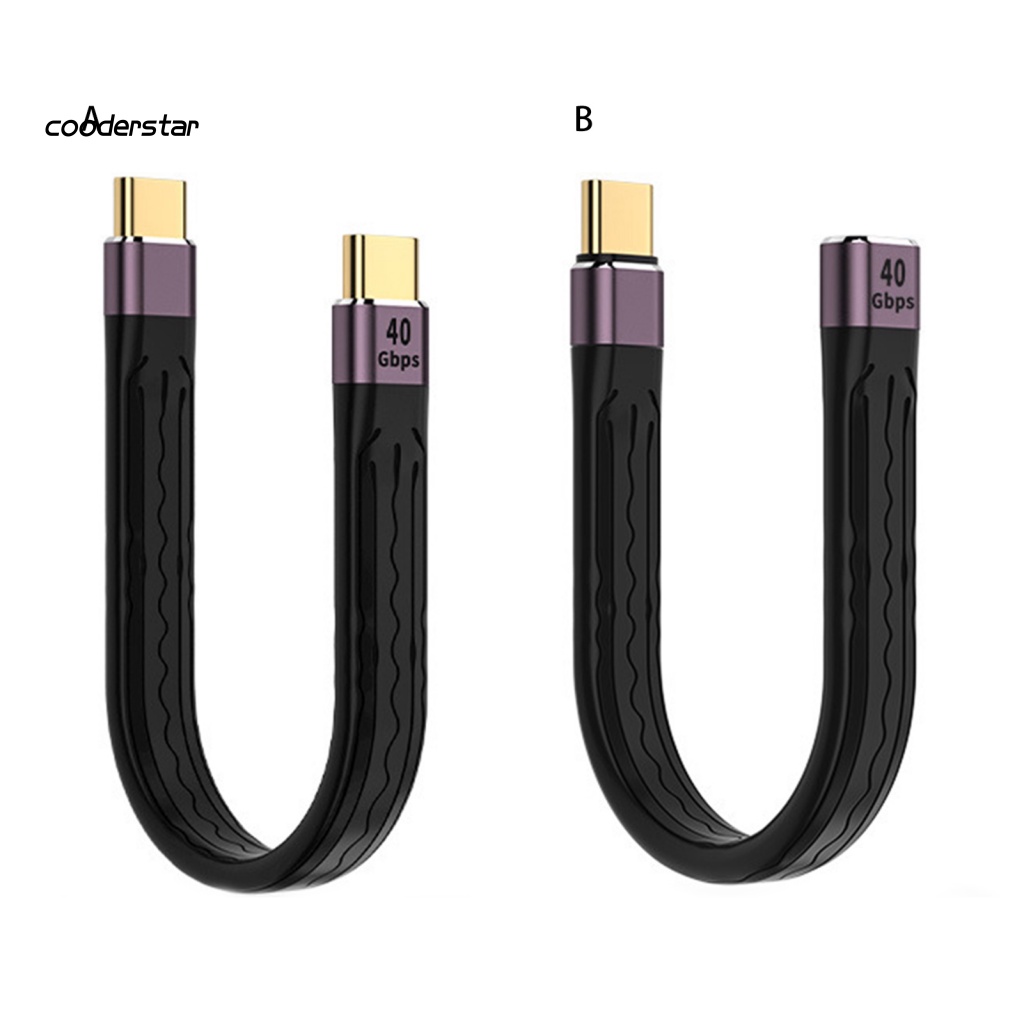 Cáp Sạc Type-C 40Gbps USB 4 Tốc Độ Cao