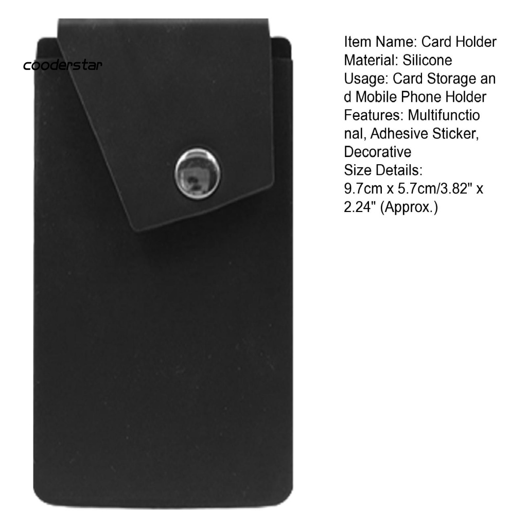 Ví Đựng Thẻ ID / Chìa Khóa / Điện Thoại Co Giãn Chắc Chắn Dành Cho Nam Nữ