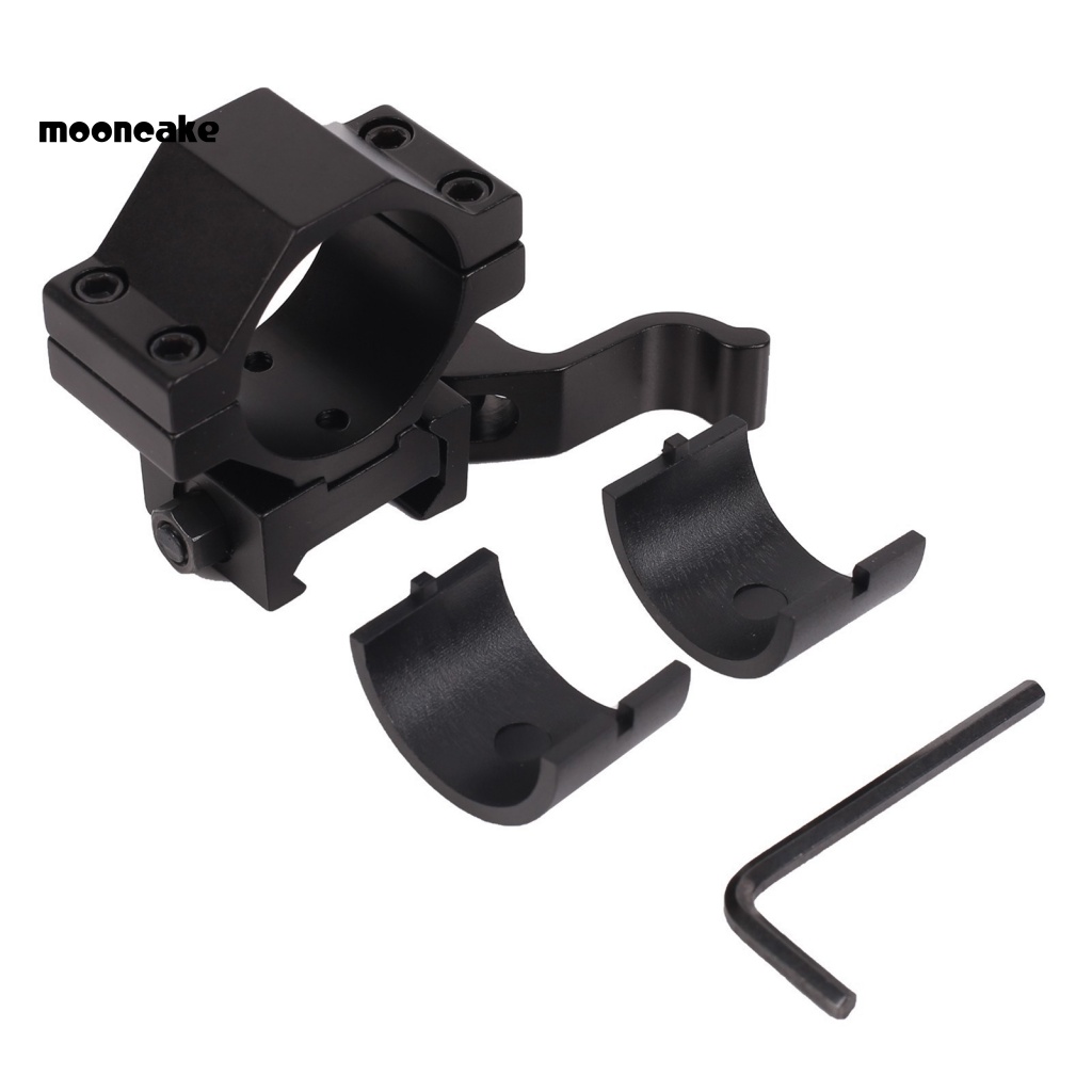 1 Bộ Kẹp Đèn Pin Bằng Hợp Kim Nhôm Tháo Lắp Nhanh Tiện Lợi