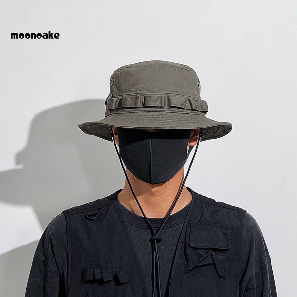 < Mooncake > Mũ Bucket Che Nắng Gấp Gọn Được Dùng Khi Đi Leo Núi Mùa Hè