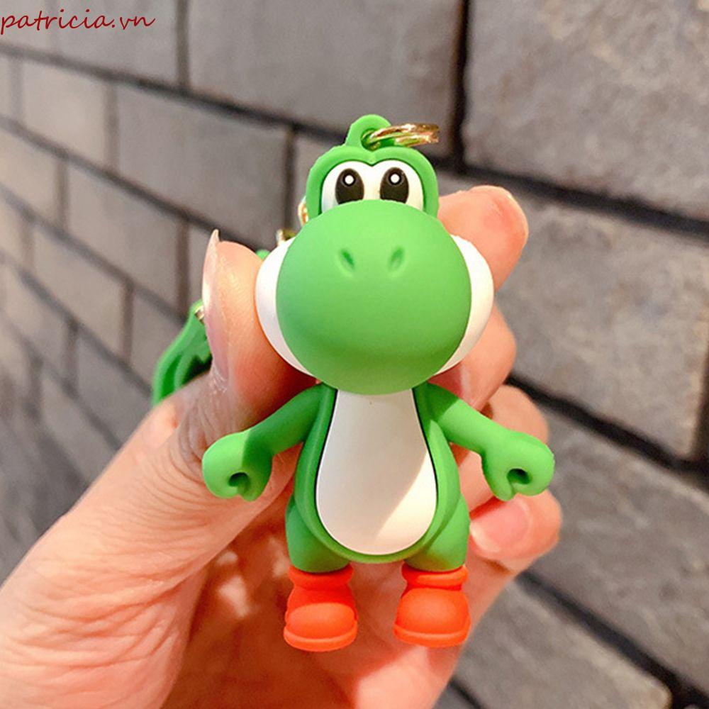 Mô Hình Khủng Long Bằng Silicon Treo Chìa Khóa Xe Hơi Dễ Thương