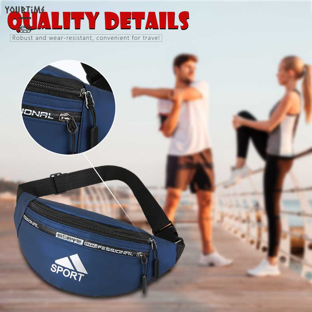 Túi Đeo Hông Thể Thao Chống Trộm Unisex