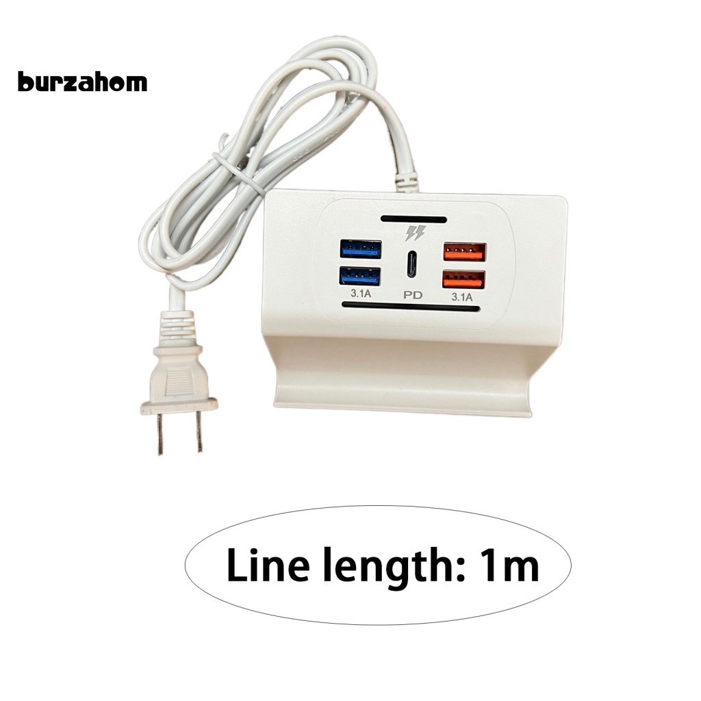 Cổng Sạc Bur 3.1A Kèm Giá Đỡ Điện Thoại Android