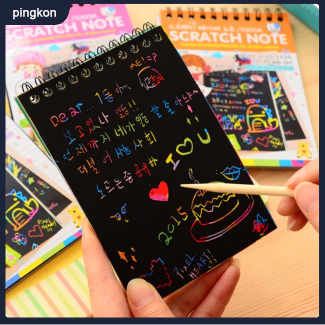 Sách Vẽ Graffiti Diy Nhiều Màu Sắc Vui Nhộn Sáng Tạo Dành Cho Trẻ Em