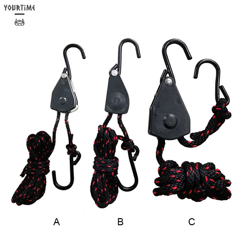 Dây Ròng Rọc Treo Lều Trại 1 / 4 inch