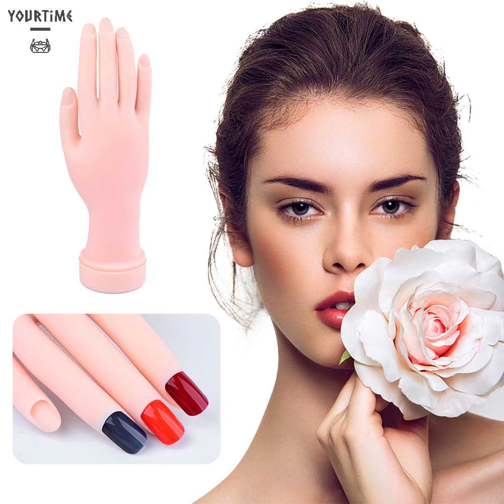 1 Mô Hình Bàn Tay Giả Mềm Tập Luyện Có Khớp Cử Động Cho Người Mới Bắt Đầu