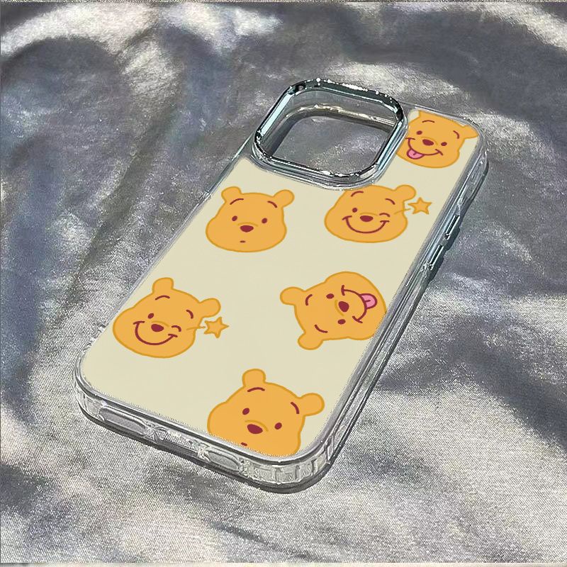 ✅Ốp Điện Thoại Dẻo Họa Tiết Hoạt Hình Gấu Pooh Dễ Thương Chống Sốc Cho iPhone12 137 / max11 Over 814proplus 95AJ