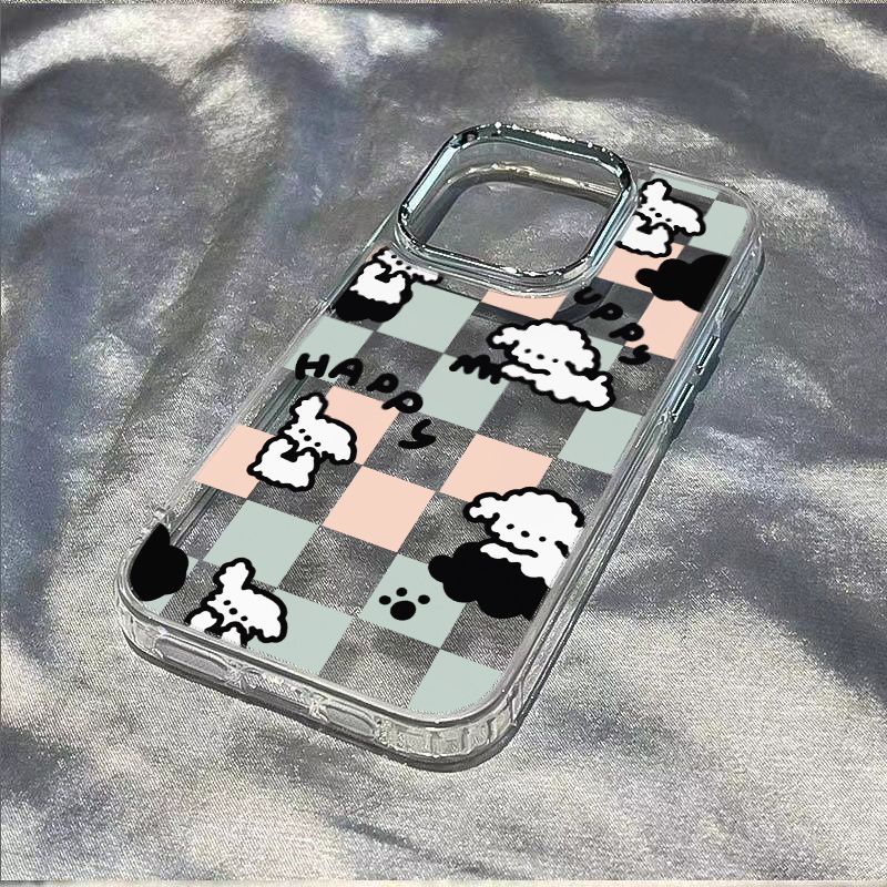 ✅Ốp Điện Thoại Dẻo Họa Tiết Chú Chó Dễ Thương Chống Sốc Cho Iphone12 8iPhone12 xsmax13ins plus11 Play 7 Apple 14pro