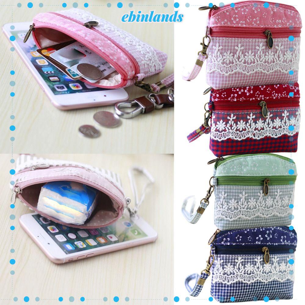 Ví Đựng Son Môi / Chìa Khóa / Thẻ Vệ Sinh Phối Khóa Kéo Tiện Dụng