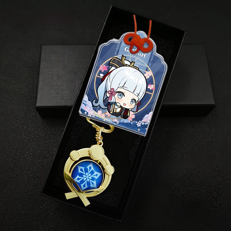 Ygt Genshin Va Chạm Acrylic Mặt Dây Chuyền Cầu Nguyện Anime Nhật Bản Trang Trí Bùa Hộ Mệnh