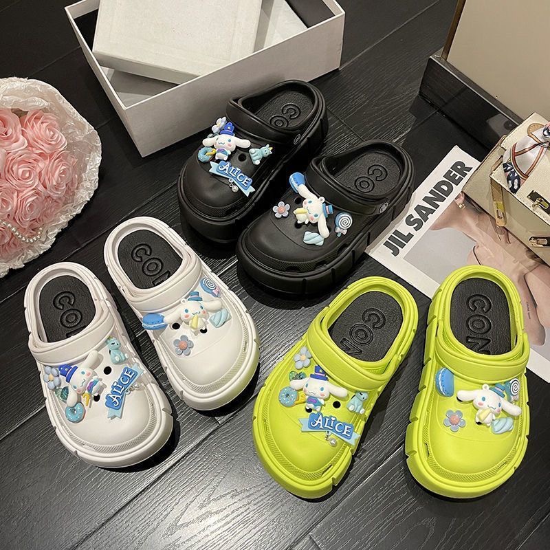 Xăng đan Đế Xuồng Tăng Chiều Cao Thời Trang Đi Biển Mùa Hè Dành Cho Bé Gái