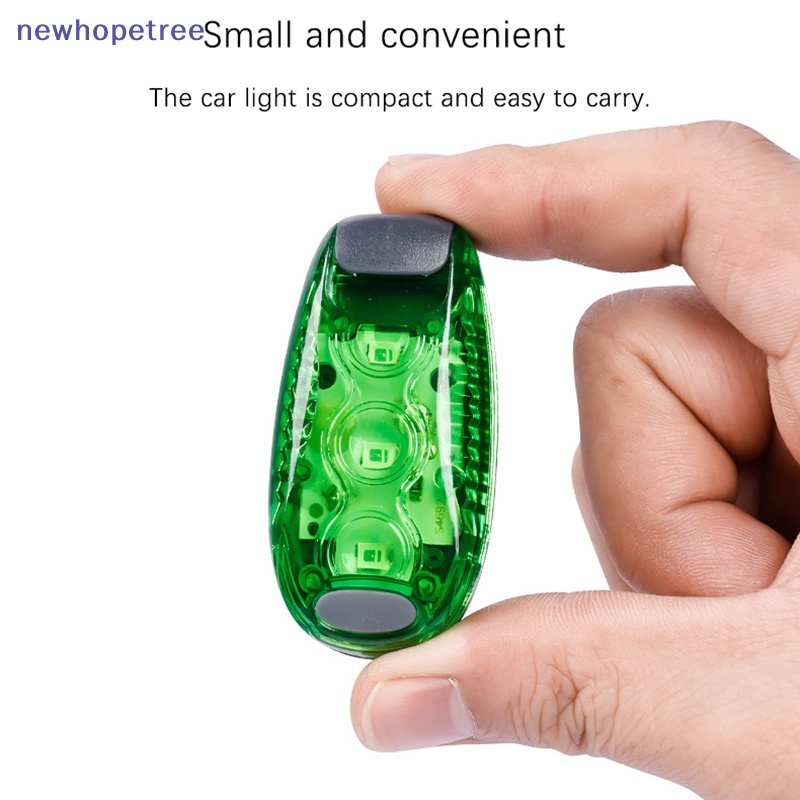 Đèn LED Cảnh Báo An Toàn Gắn Đuôi Xe Đạp Leo Núi / Nón Bảo Hiểm