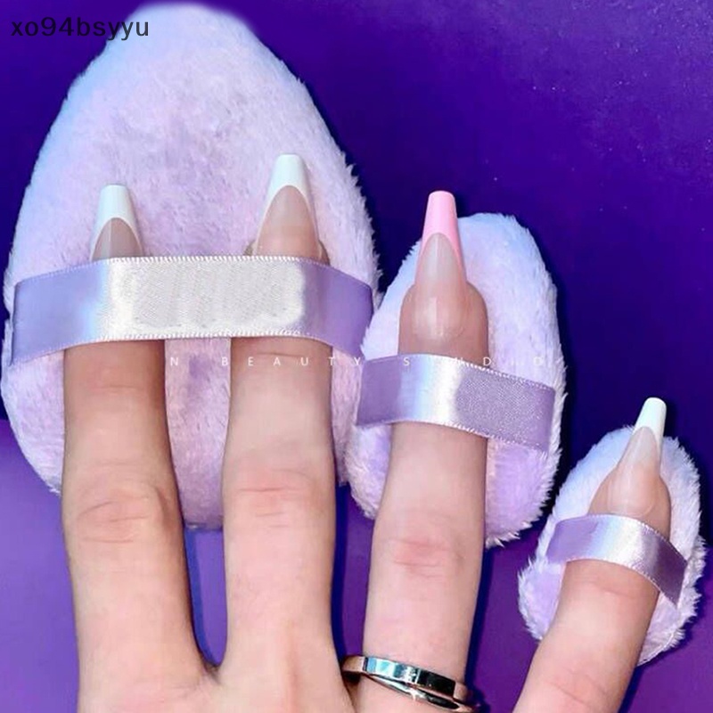 Set 3 Mút Trang Điểm Xo94Bsyu Chất Liệu Cotton Mềm Mại Tiện Dụng