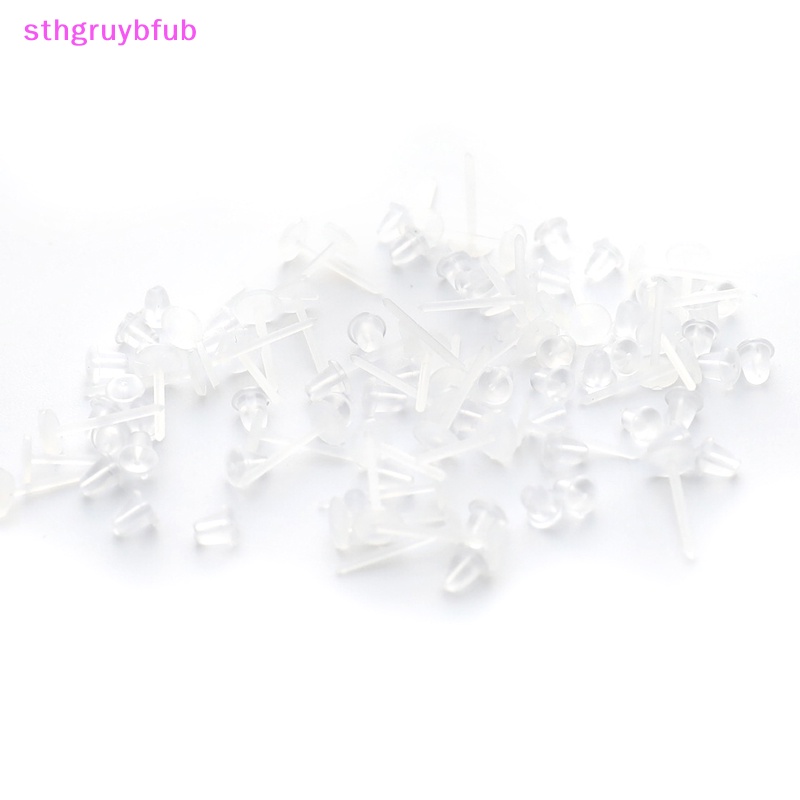 Set 50 / 200 Chiếc Bông Tai Bằng Nhựa Silicone