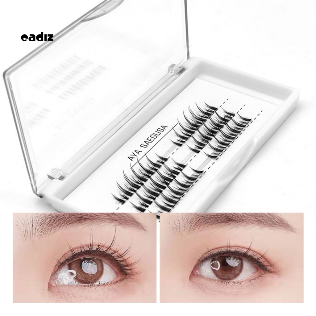 Hộp 78 Cụm Lông Mi Giả Bằng Sợi Tự Nhiên Dễ Sử Dụng Dành Cho Cô Dâu