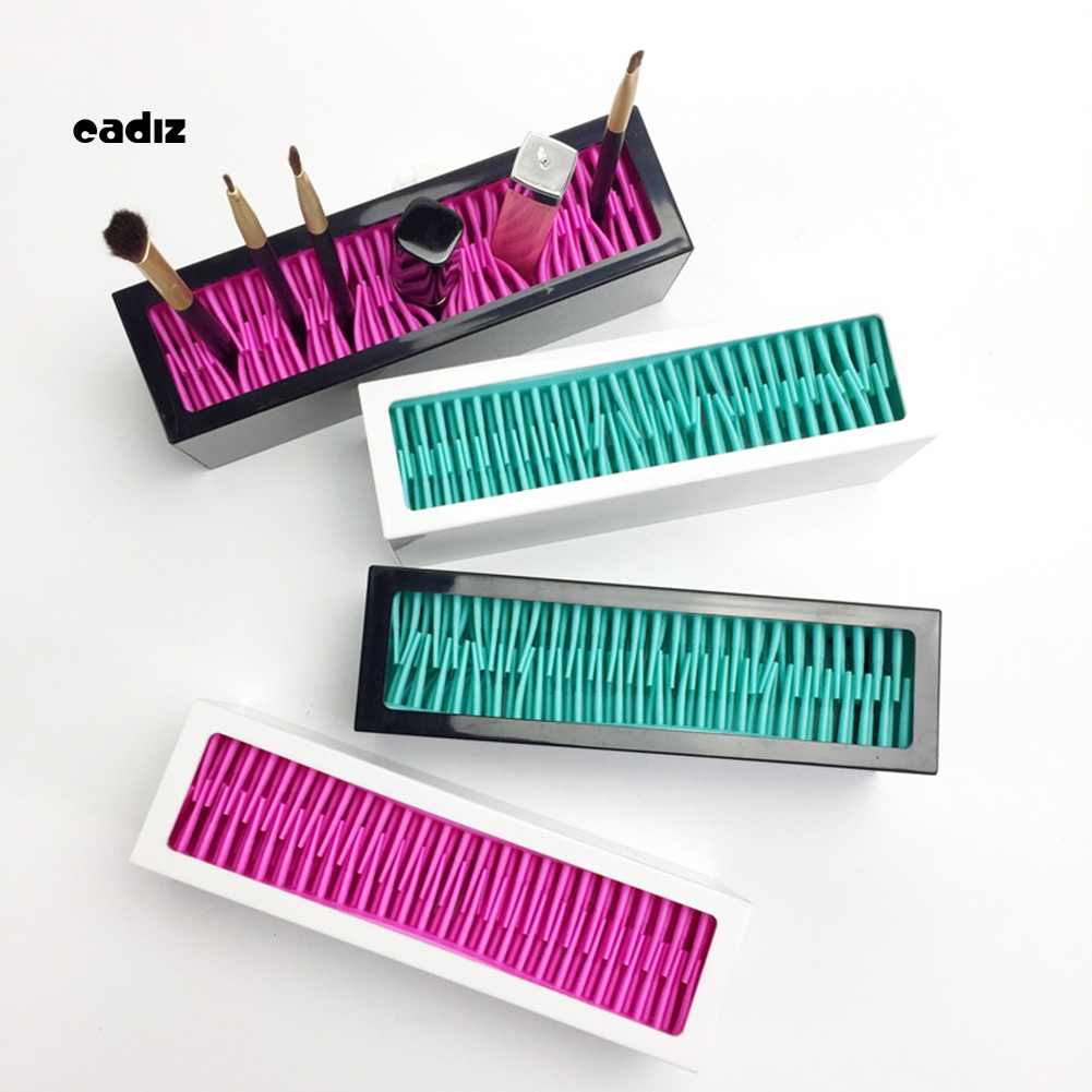 Giá Đỡ Cọ Trang Điểm Bằng Silicone Tiện Lợi